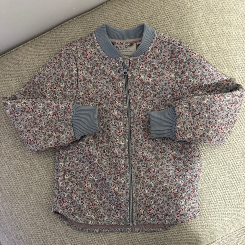 Cozy Blue Quilted Thermo Jacket